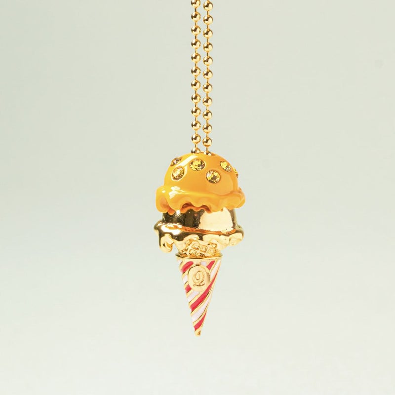 ワッフルロールコーンチャーム(ゴールド) | Q-pot. ONLINE SHOP