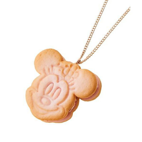 ミニーマウス/サクラ アイスクリーム クッキーサンド ネックレス ミニーマウス/サクラ アイスクリーム クッキーサンド ネックレス