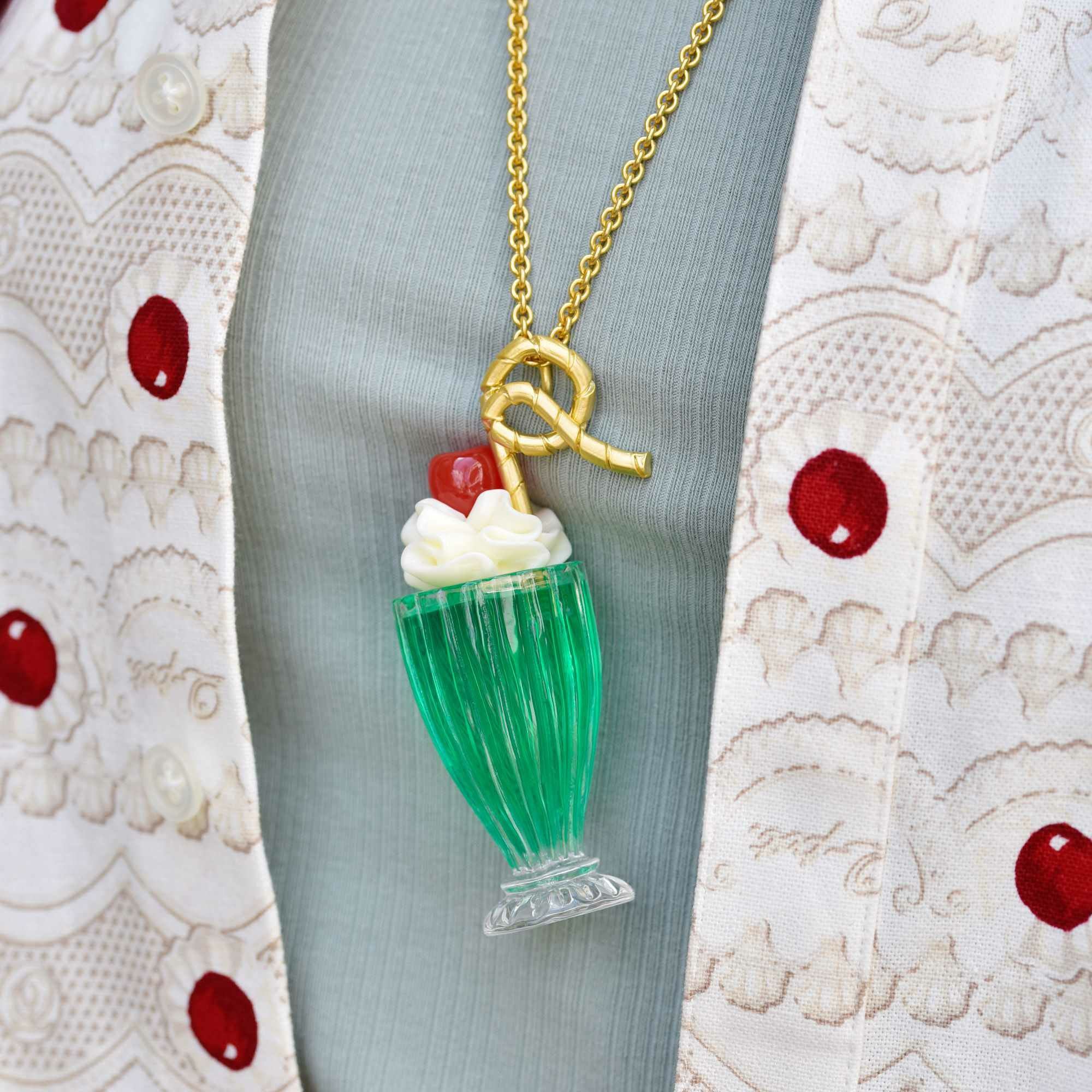 クリームソーダ ネックレス | Q-pot. ONLINE SHOP