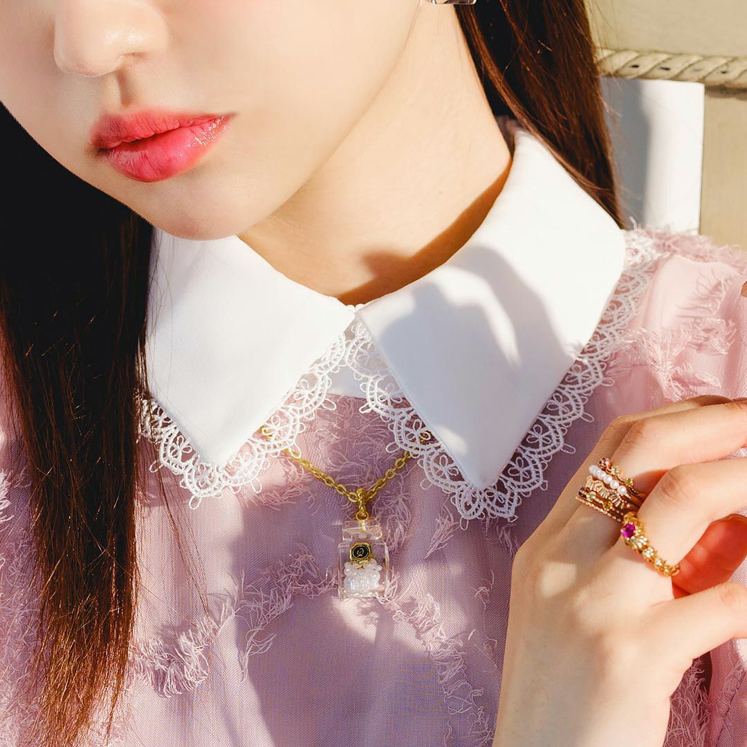 タイニーパールパフュームボトル ネックレス | Q-pot. ONLINE SHOP