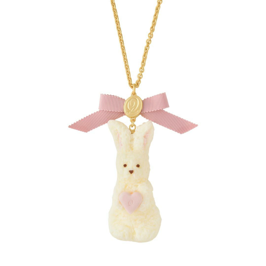 残り1点】ミルクなうさぎ クッキー ネックレス | Q-pot. ONLINE SHOP