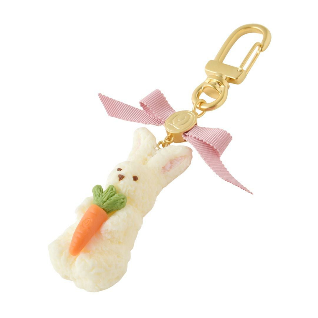 ミルクなうさぎ クッキー キーホルダー | Q-pot. ONLINE SHOP