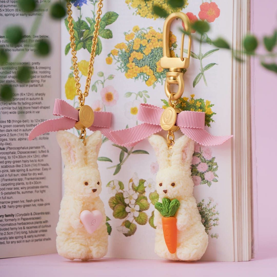 ミルクなうさぎ クッキー キーホルダー | Q-pot. ONLINE SHOP