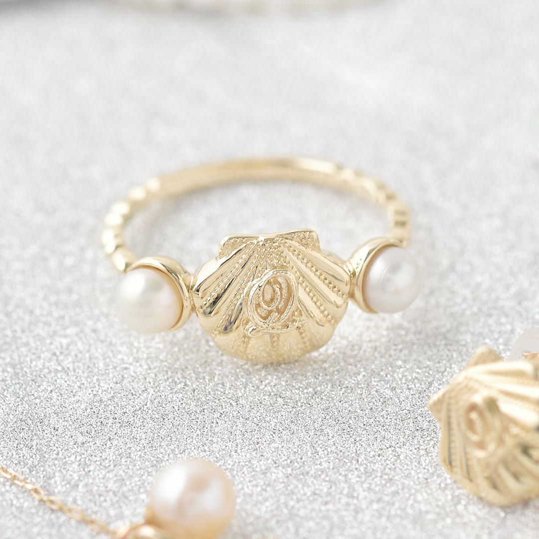残り1点】【K10】ティーカップ リング | Q-pot. ONLINE SHOP