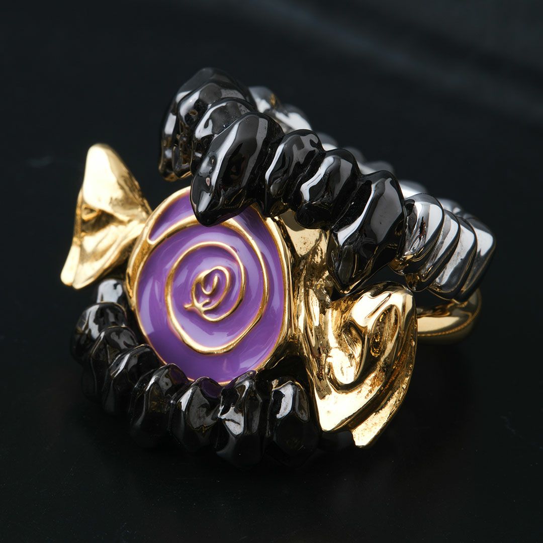 Poppy/キバ リング (Black&Silver) | Q-pot. ONLINE SHOP