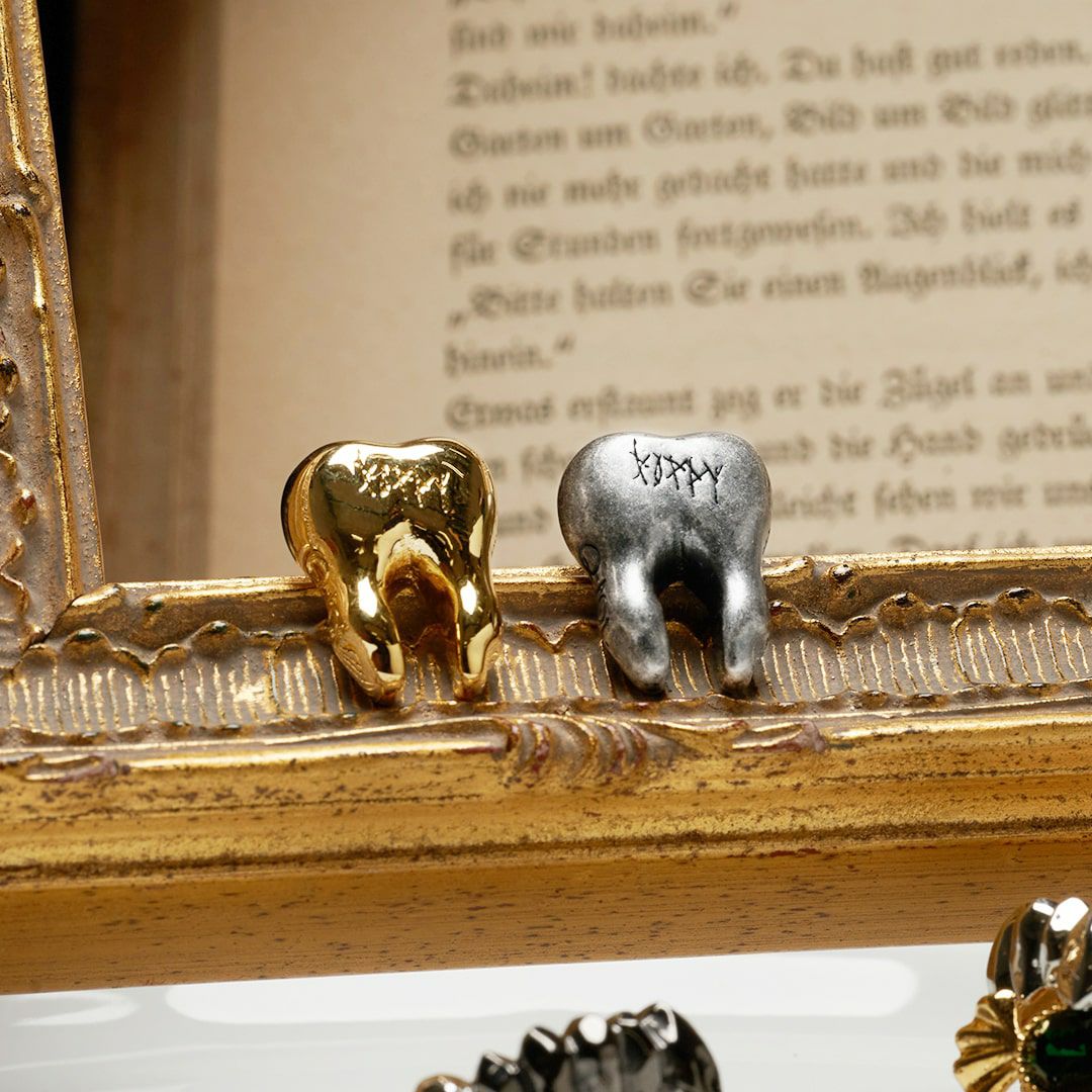 ピアス　No.5521 Poppy/トゥース ピアス (ゴールド) | Q-pot. ONLINE SHOP