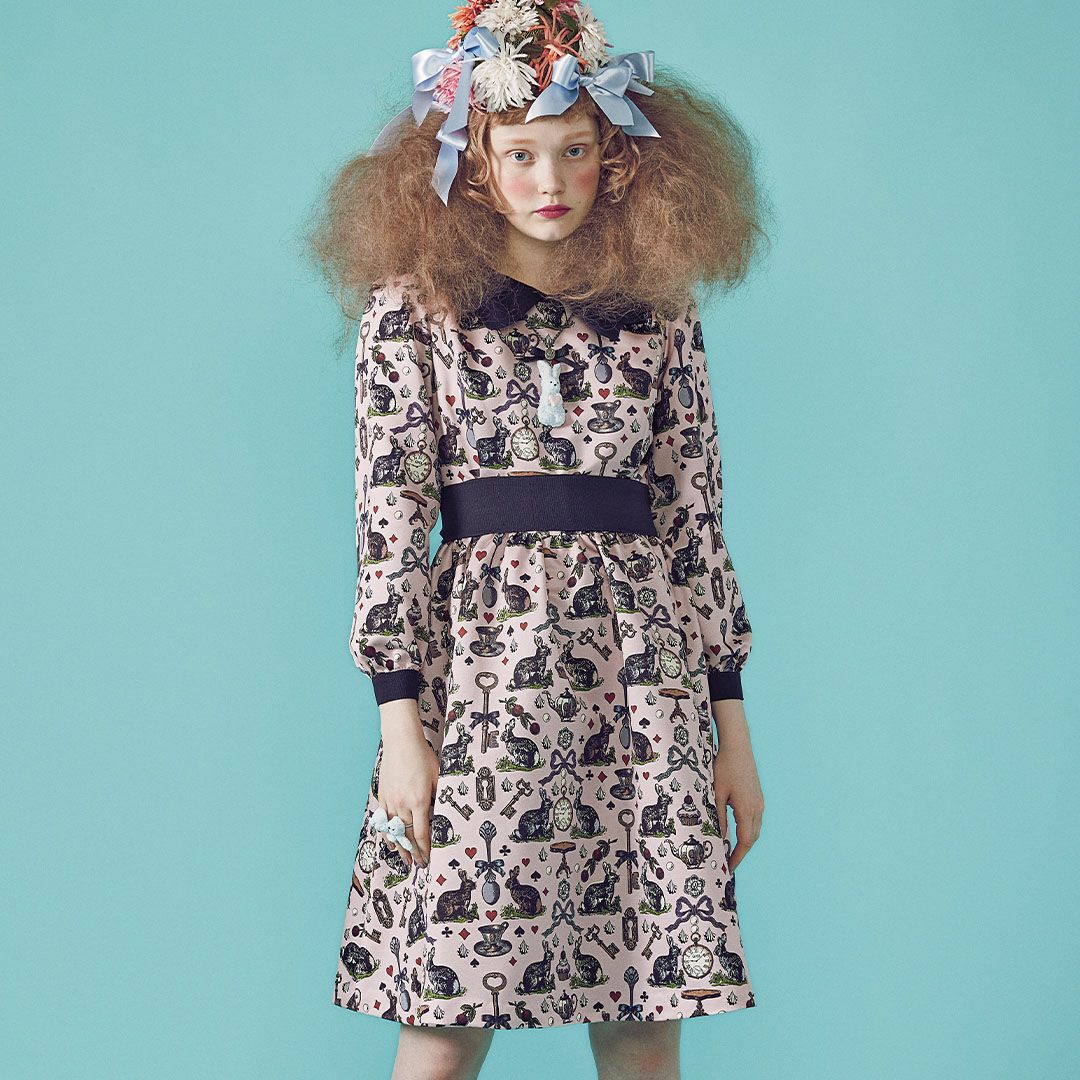 Q-pot. ワンダーランド パフスリーブドレス | Q-pot. ONLINE SHOP