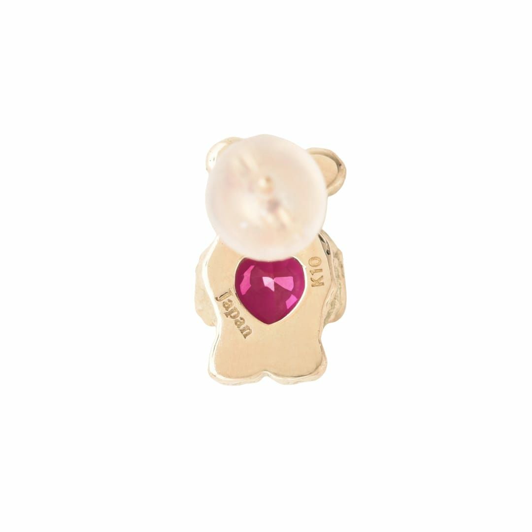 K10】テディベア ピアス | Q-pot. ONLINE SHOP