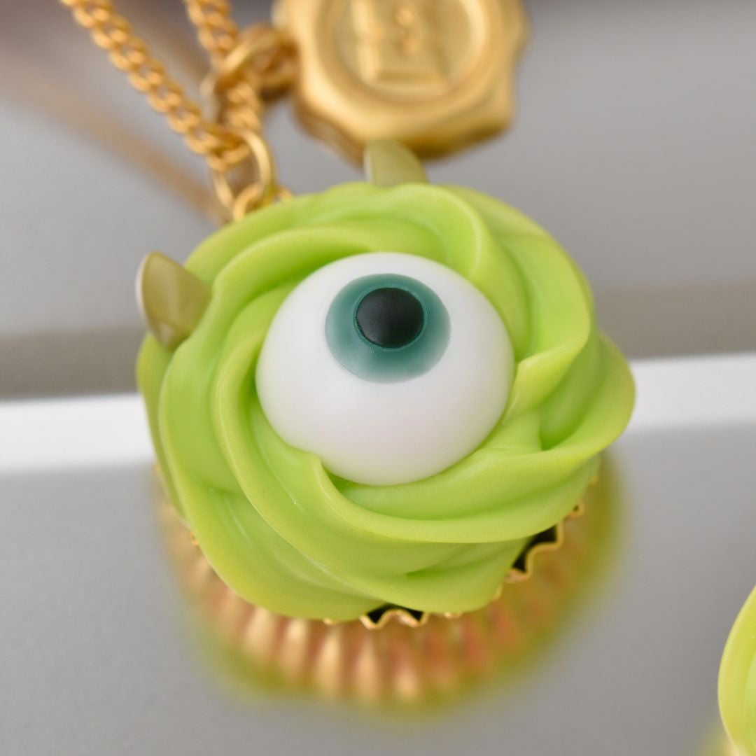 マイク/カップケーキ ネックレス【ディズニー アクセサリー