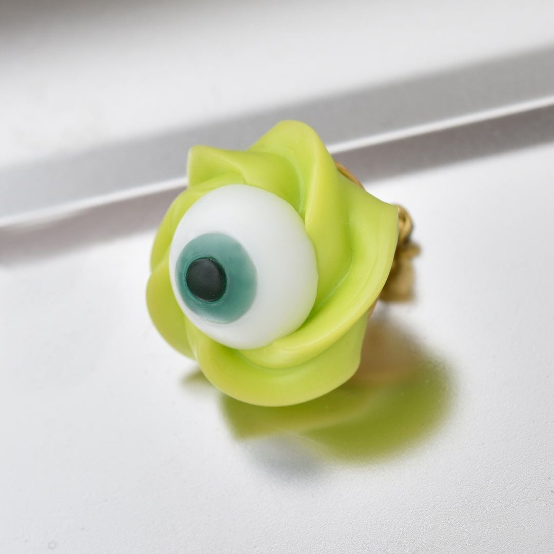 モンスターズインク　マイク　　片耳ピアス JWDMU004GR)モンスターズインク ユニバーシティマイク/ピアス-グリーン
