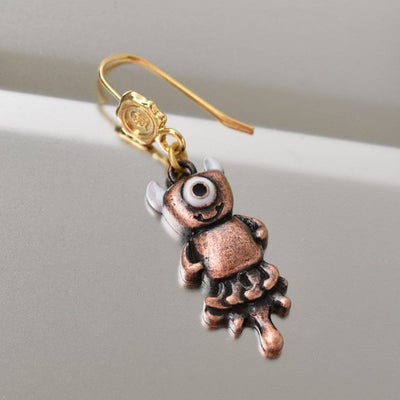 フロットサムとジェットサム ピアス（ペア）【ディズニー アクセサリー 