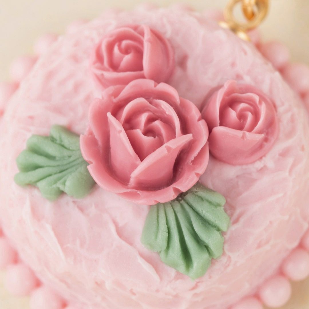 残り1点】ヴィンテージケーキ ネックレス【ディズニー アクセサリー