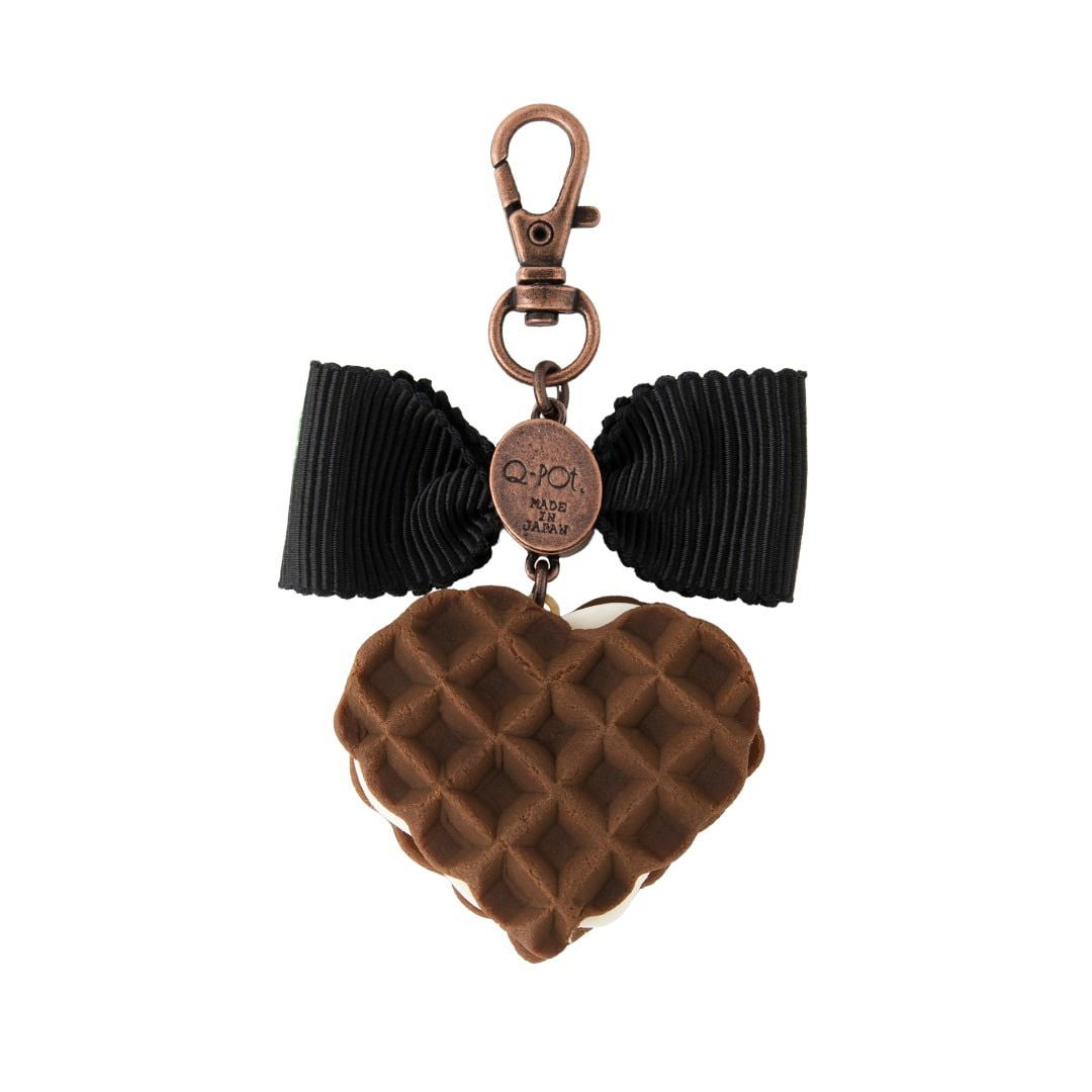 チョコレートワッフル バッグチャーム