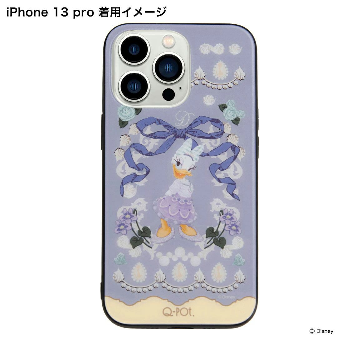 ミニー/ヴィンテージケーキ ハードガラススマホケース - iPhone13/14