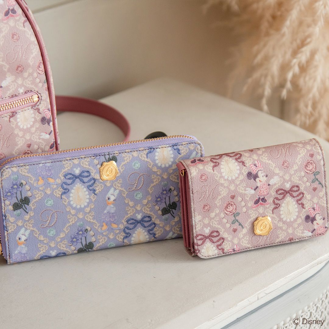 限定ミニー☆ビジューロイヤルウォレット 新品【JILL by JILLSTUART】ミニー財布ビジューロイヤルウォレット