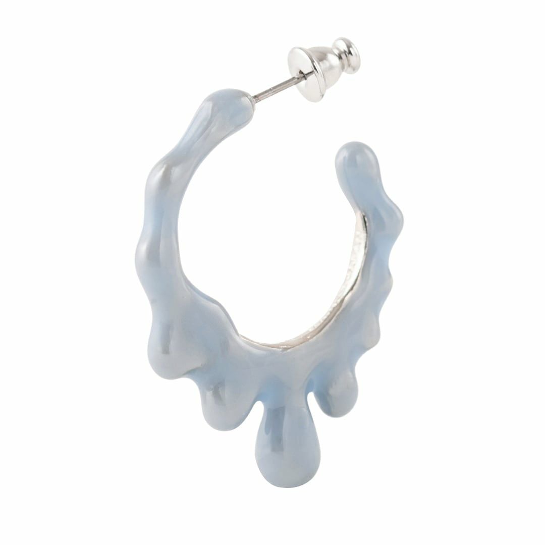 メルティーメルト フープピアス(ペールブルー) | Q-pot. ONLINE SHOP