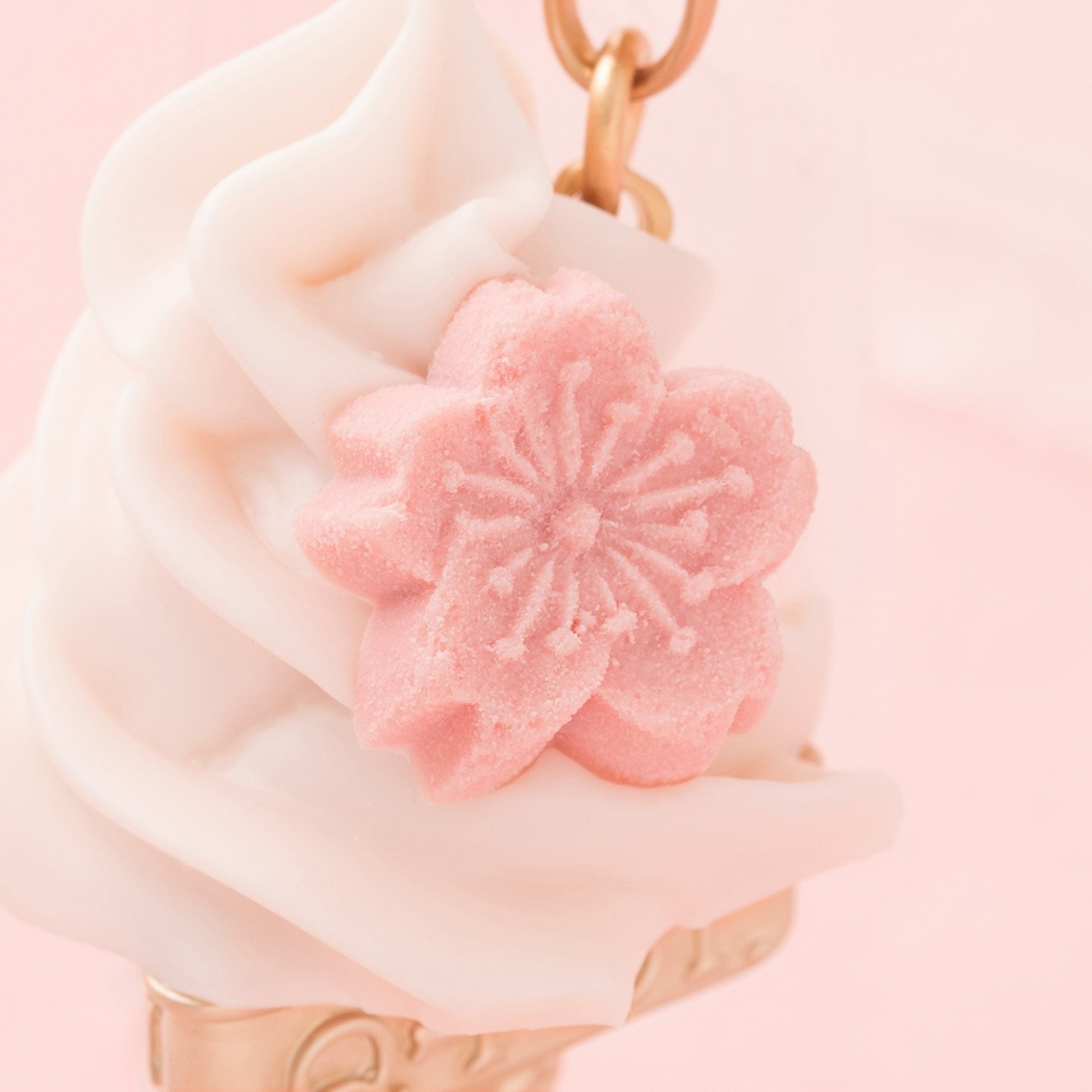 残り1点】サクラ ソフトクリーム キーホルダー | Q-pot. ONLINE SHOP