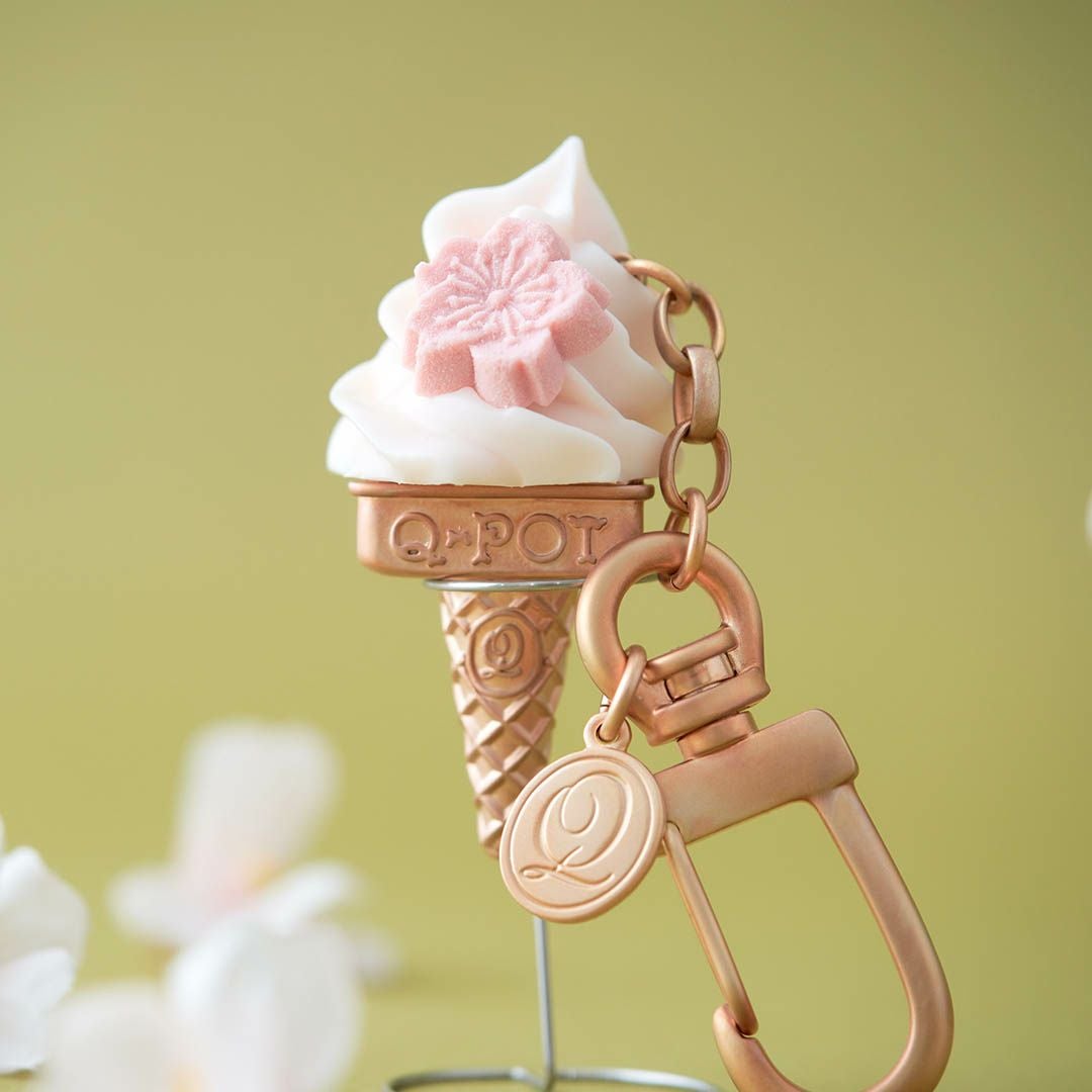 サクラ ソフトクリーム キーホルダー | Q-pot. ONLINE SHOP
