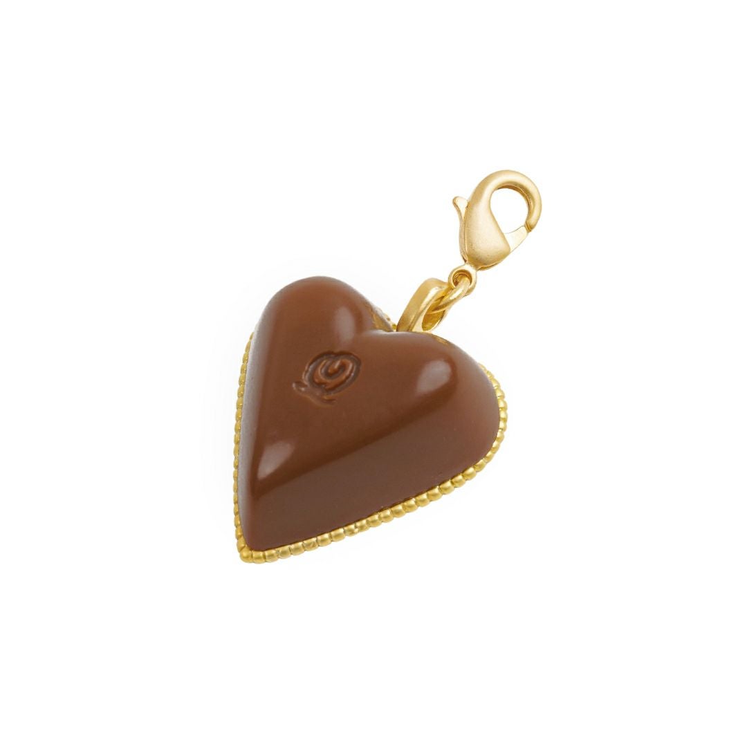 チョコバナナフロート キーホルダー (Yellow×Brown) | Q-pot. ONLINE SHOP