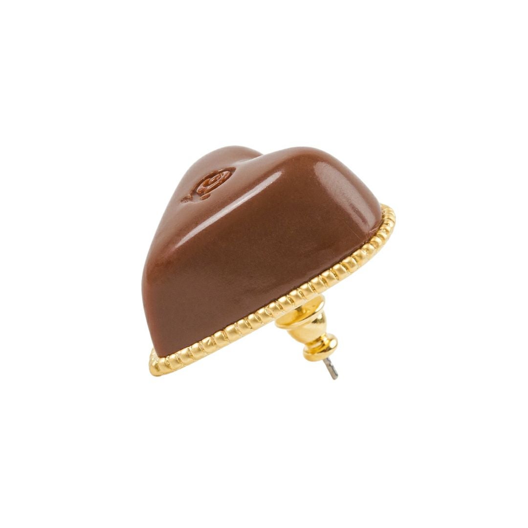 残り1点】チョコピアス(ブラウン) | Q-pot. ONLINE SHOP