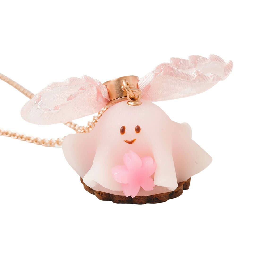 サクラ おばケーキ ネックレス | Q-pot. ONLINE SHOP