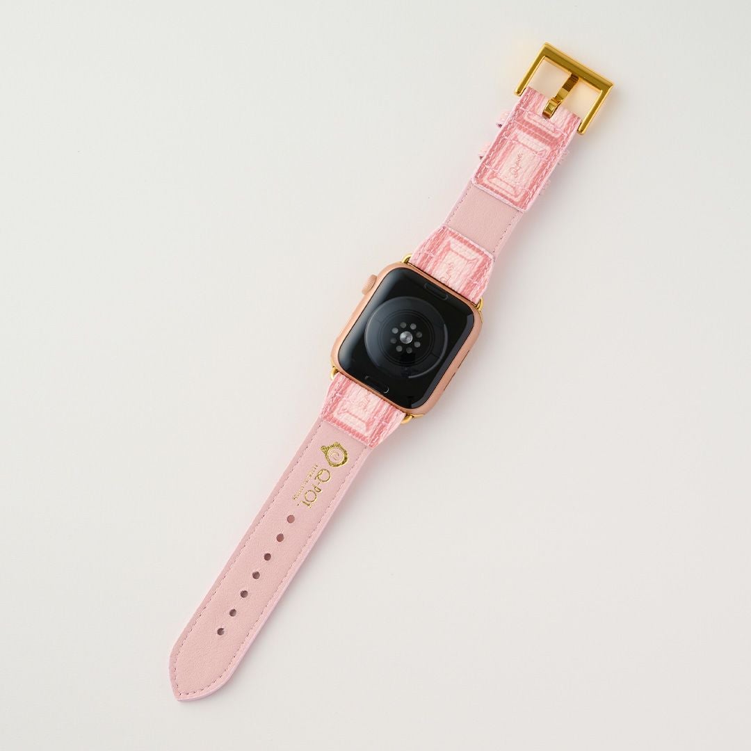 Apple Watch用 ストロべリーチョコレート レザーバンド（42～45mm対応