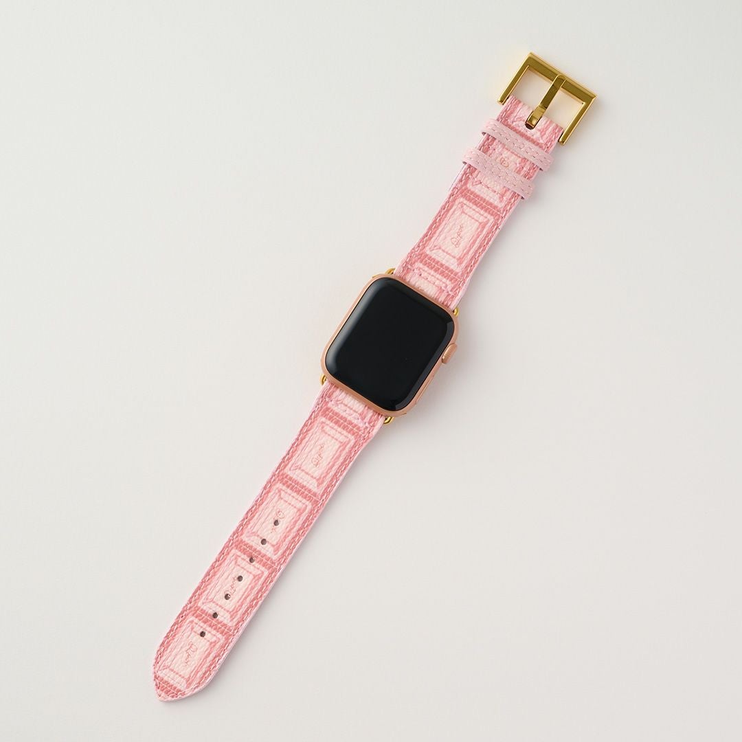 Apple Watch用 ストロベリーチョコレート レザーバンド（38～41mm対応
