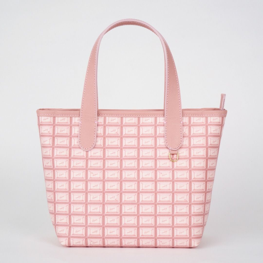 Marche du qpot　チョコレート✕ストロベリー　ミニトートバッグ ストロベリーチョコレート ミニトートバッグ | Q-pot. ONLINE SHOP