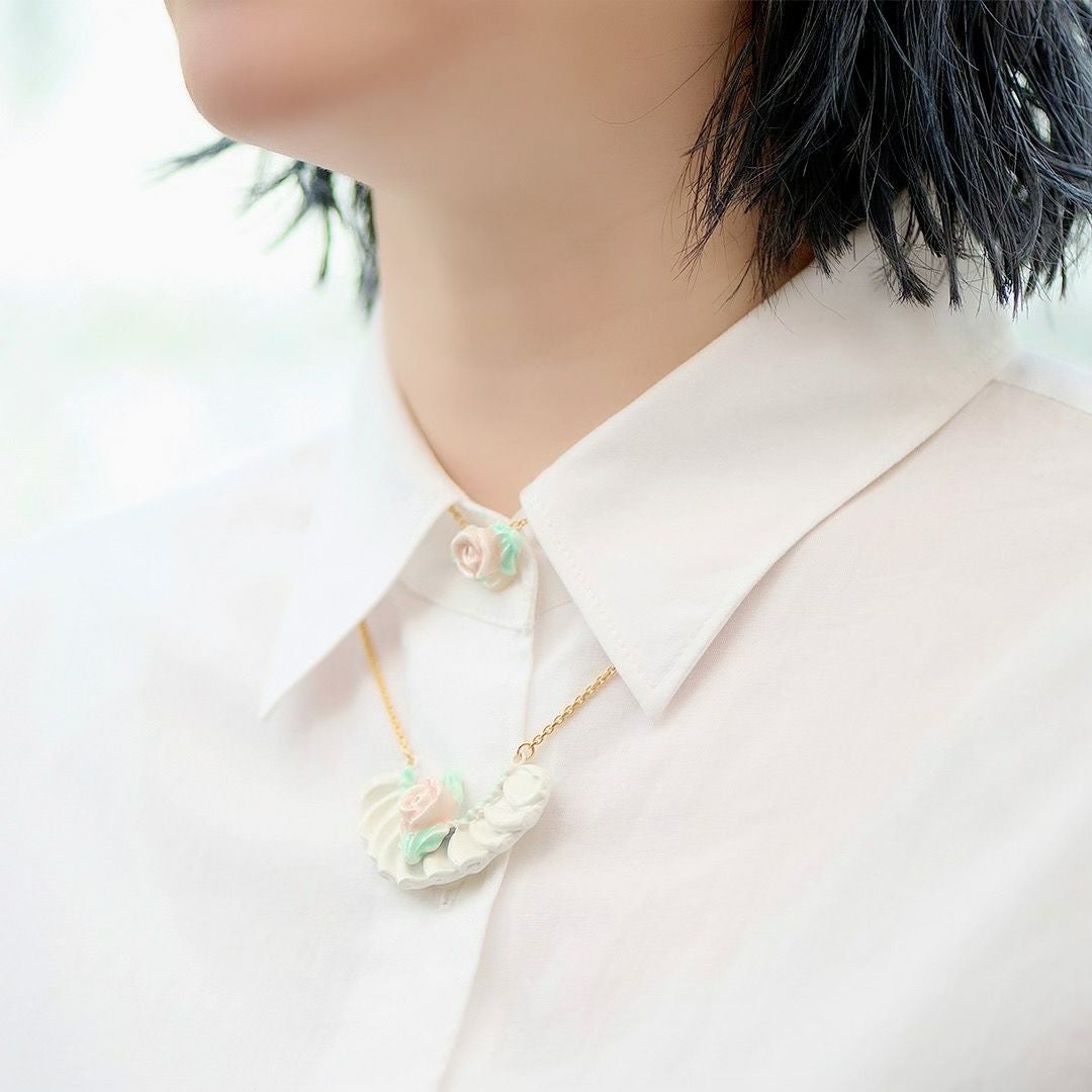 ローズクリーム ネックレス（S） | Q-pot. ONLINE SHOP