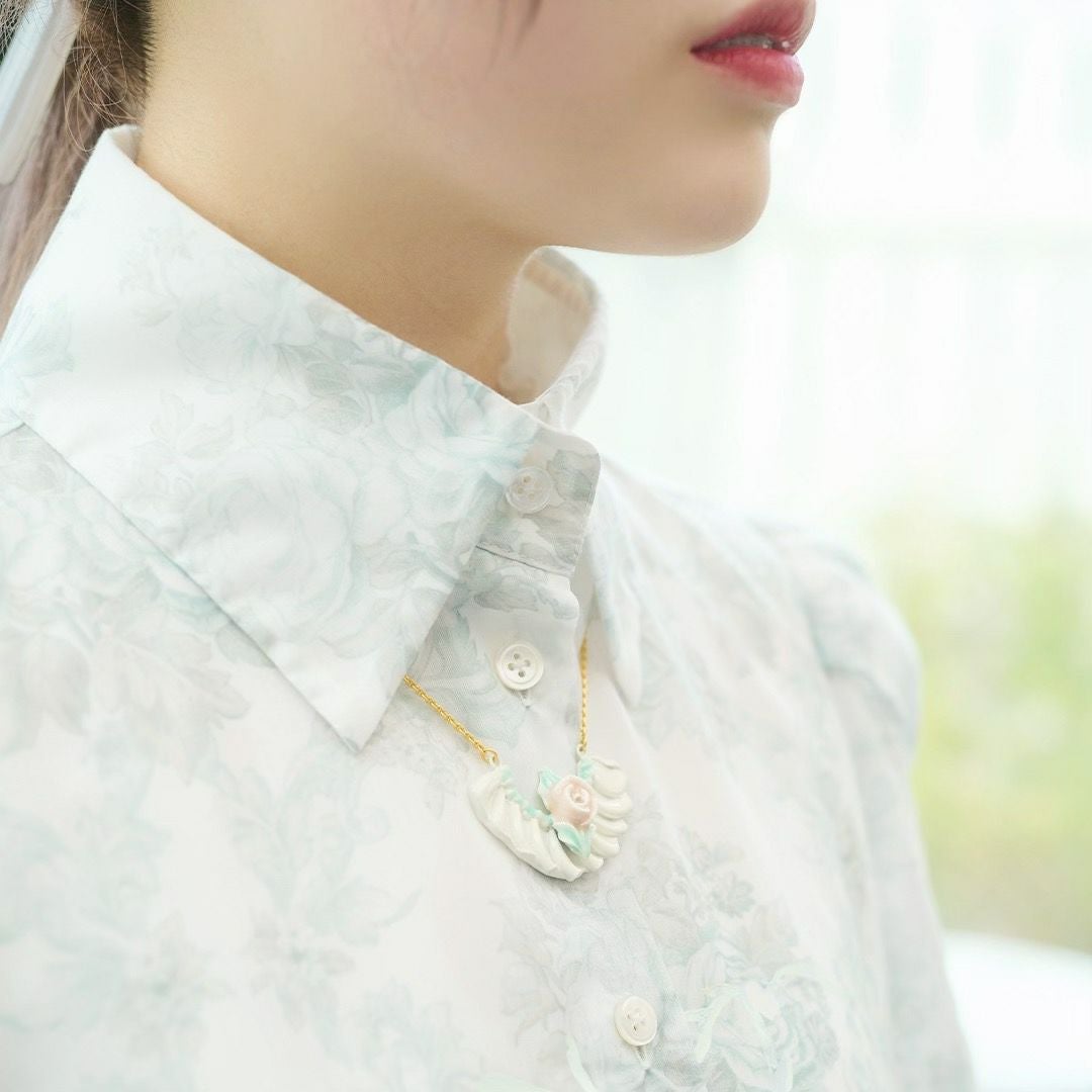 ローズクリーム ネックレス | Q-pot. ONLINE SHOP