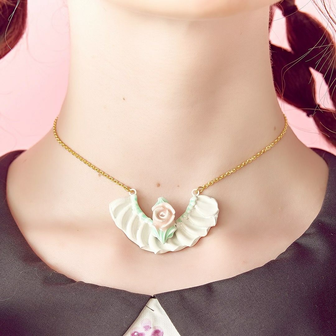 ローズクリーム ネックレス | Q-pot. ONLINE SHOP
