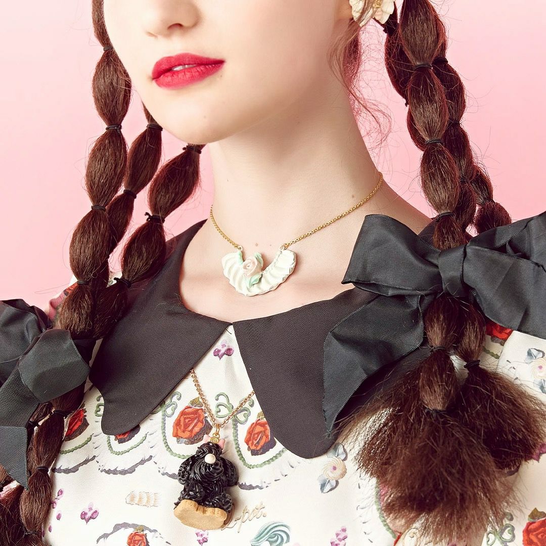 ローズクリーム ネックレス | Q-pot. ONLINE SHOP