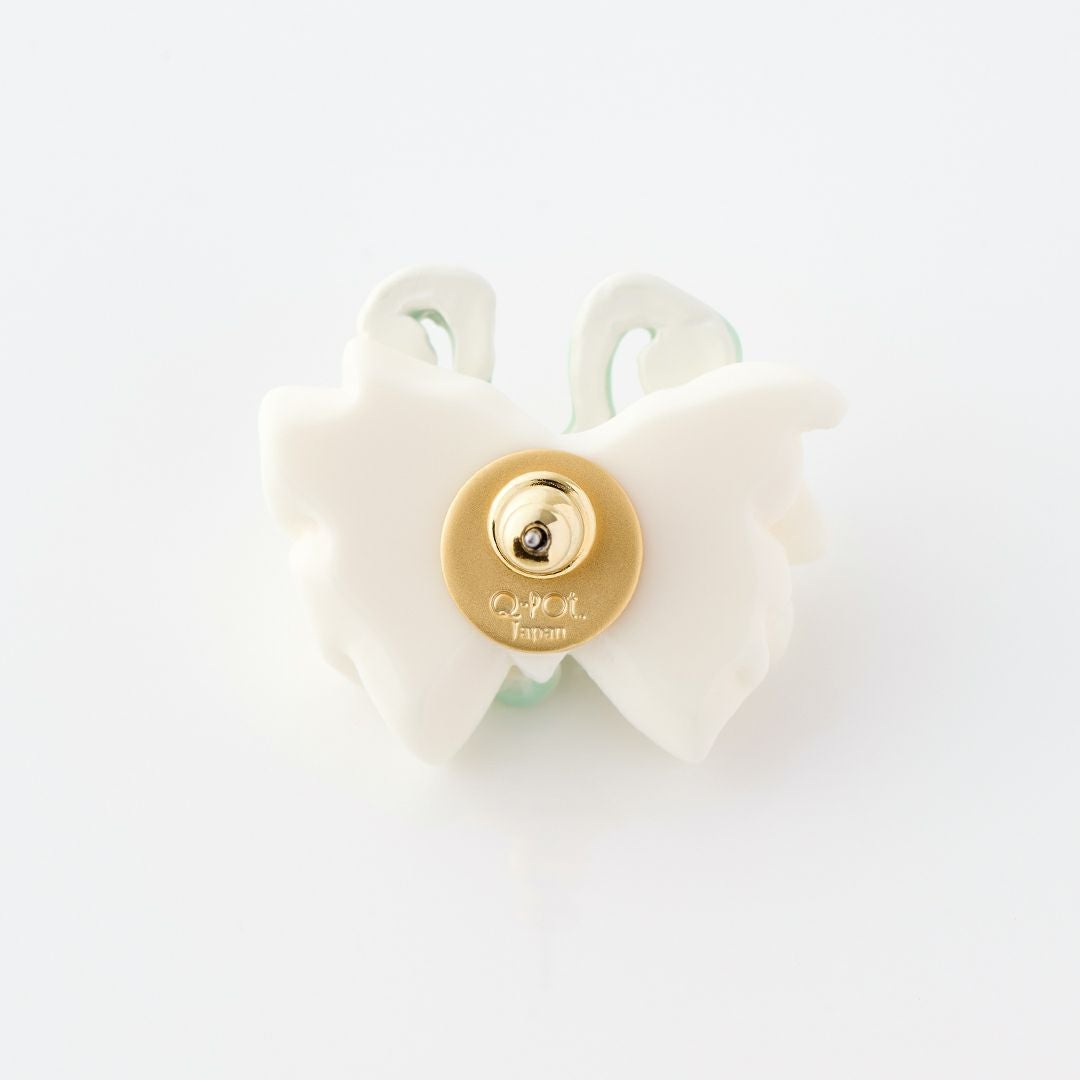 バレエコア フリル ミントグリーン ピアス