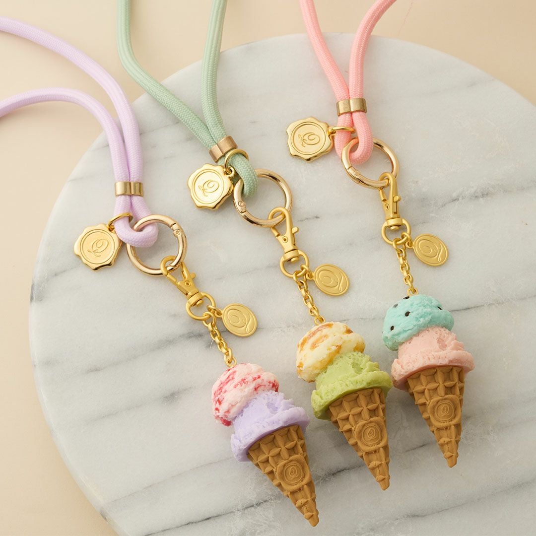 ミントチョコレート＆ストロベリー ダブルアイスクリーム バッグ