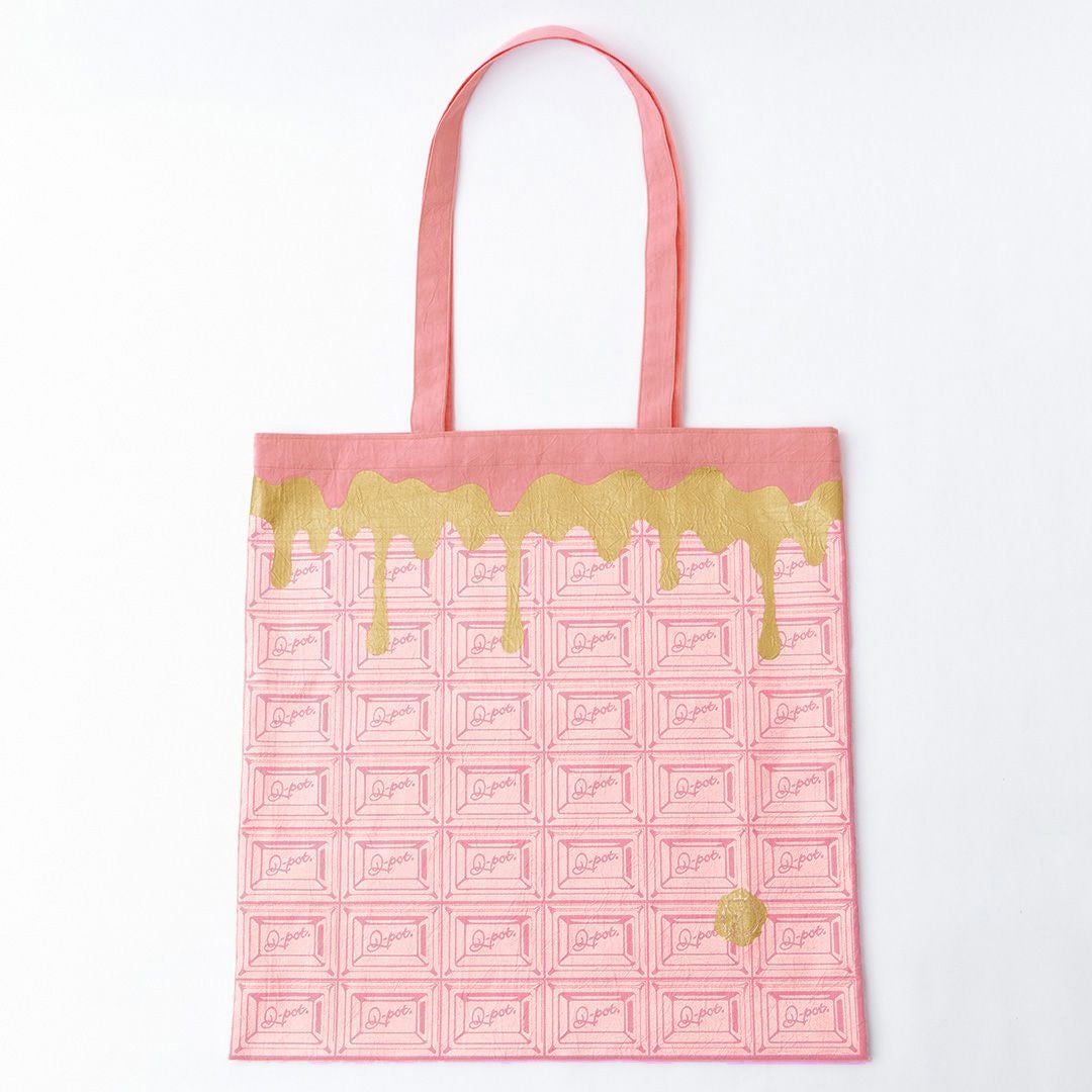 ストロベリーチョコレート ワッシャー トートバッグ | Q-pot. ONLINE SHOP