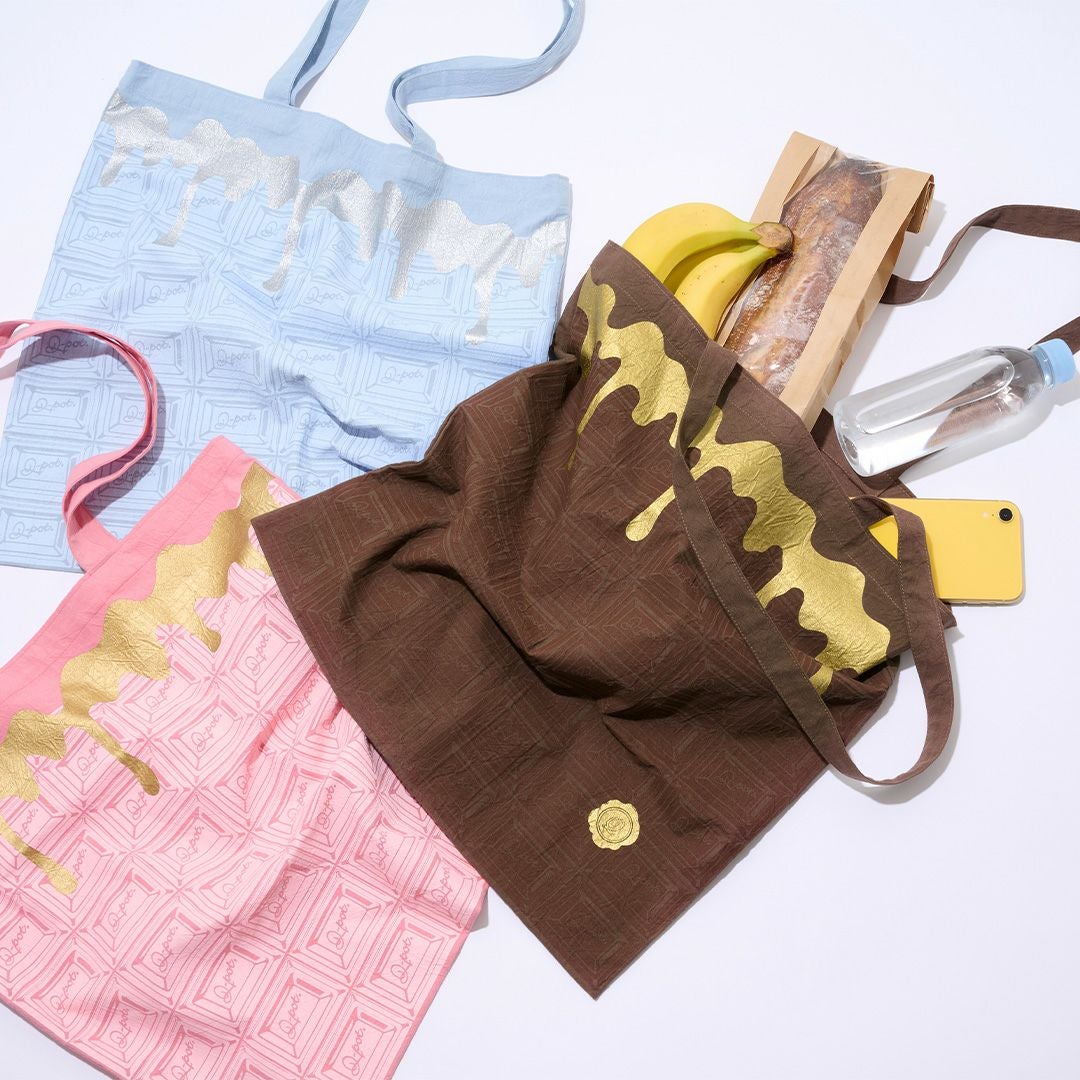 ストロベリーチョコレート ワッシャー トートバッグ | Q-pot. ONLINE SHOP