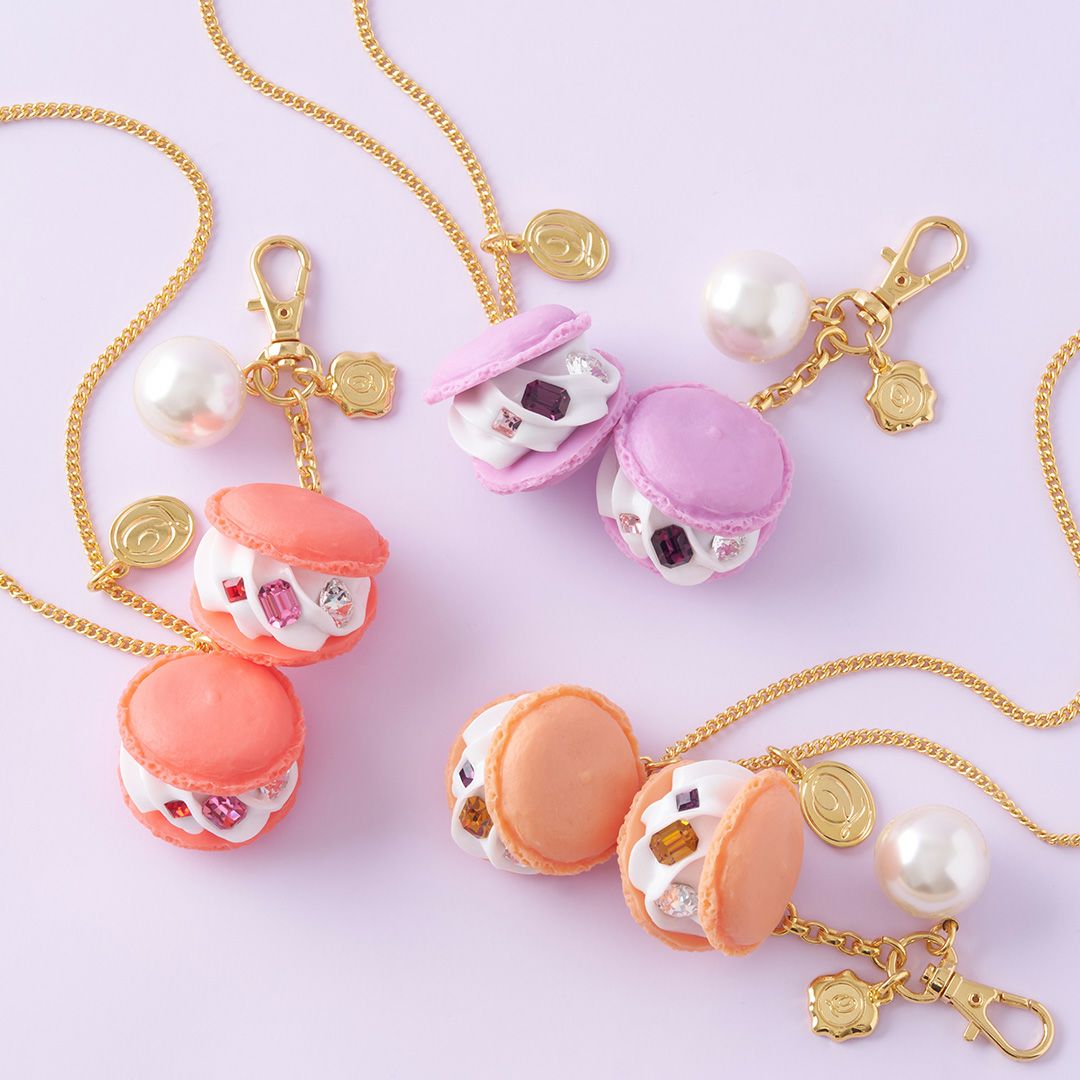 ジュエルマカロンネックレス （オレンジ） | Q-pot. ONLINE SHOP