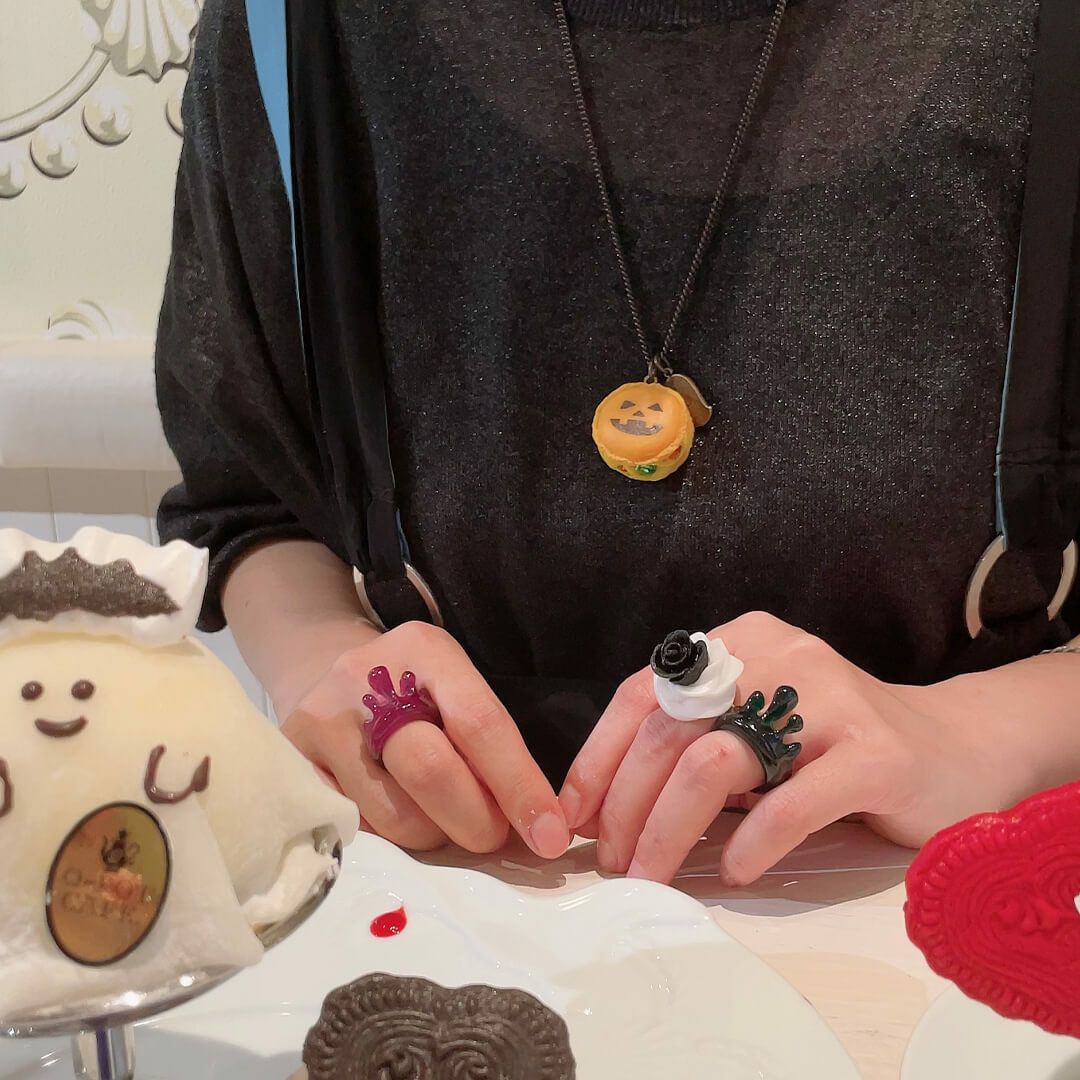 Q-POT. メルトリング 指輪 ドクサツ メルトリング（ダークグリーン） | Q-pot. ONLINE SHOP