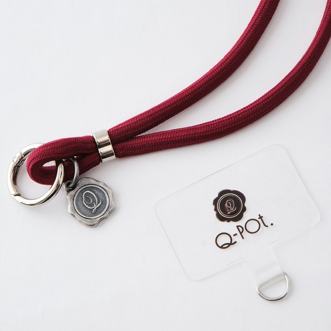 フォンタブ&スマホショルダー（ワインレッド） | Q-pot. ONLINE SHOP