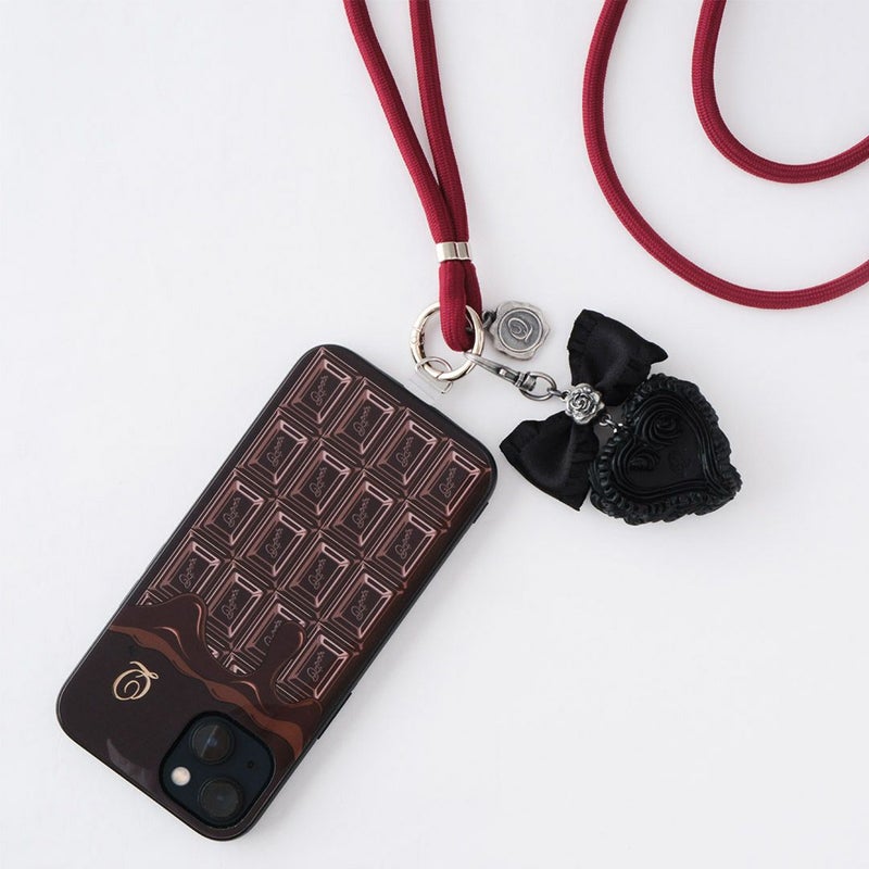 フォンタブ&スマホショルダー（ワインレッド） | Q-pot. ONLINE SHOP