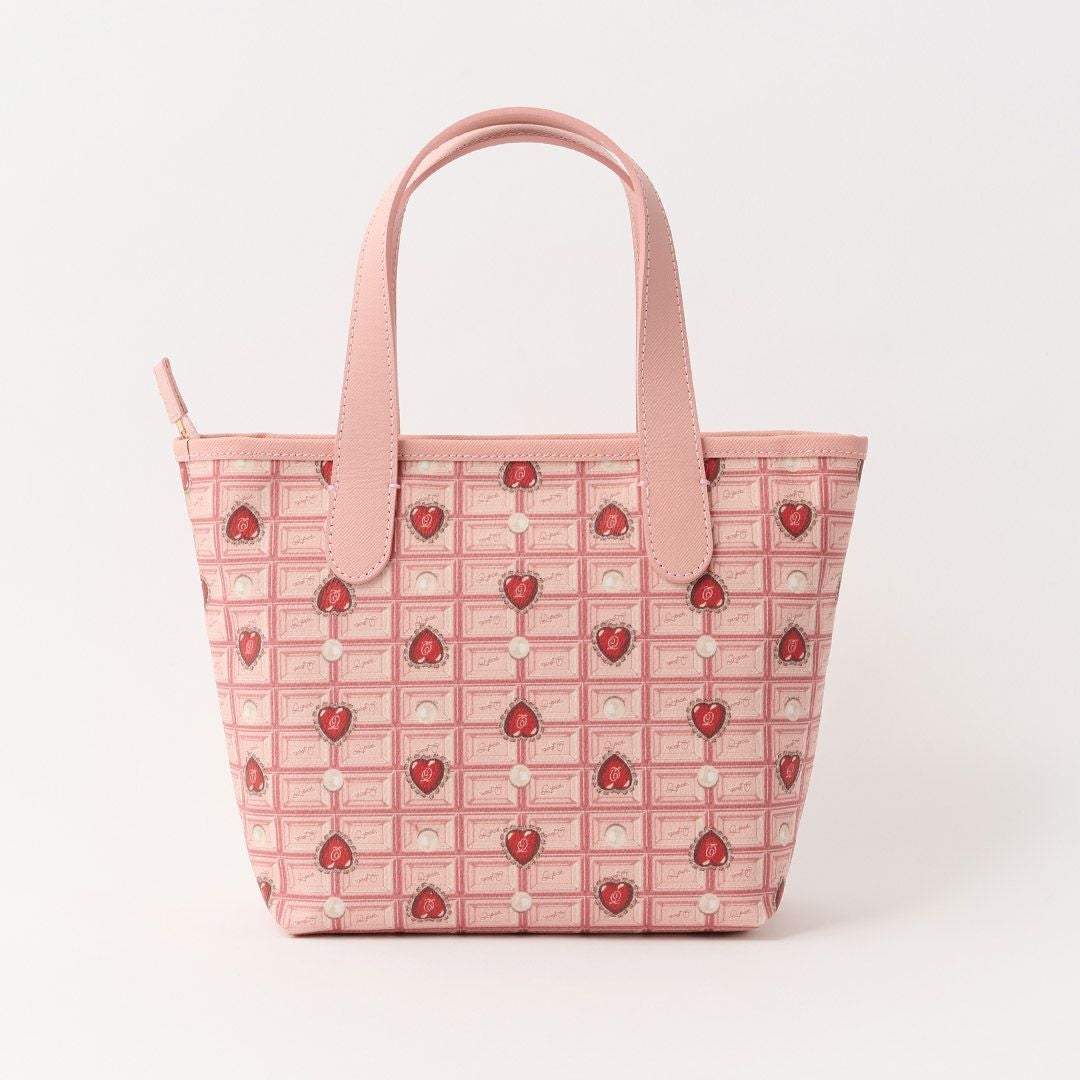 ハートストロベリーチョコレート ミニトートバッグ | Q-pot. ONLINE SHOP