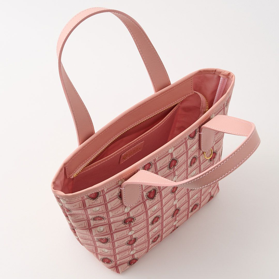 ハートストロベリーチョコレート ミニトートバッグ | Q-pot. ONLINE SHOP