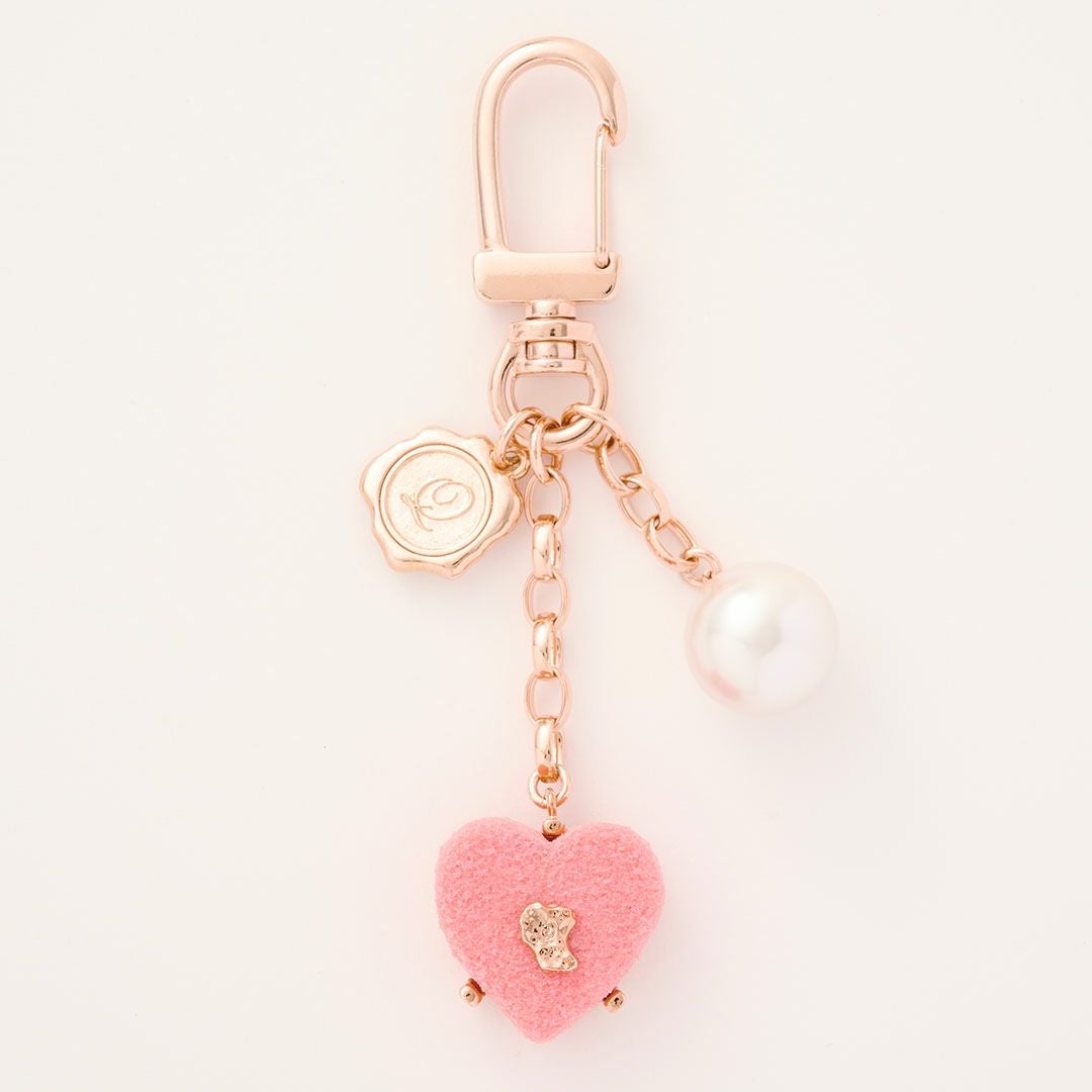 リュクス ハート ショコラ キーホルダー(ピンク) | Q-pot. ONLINE SHOP