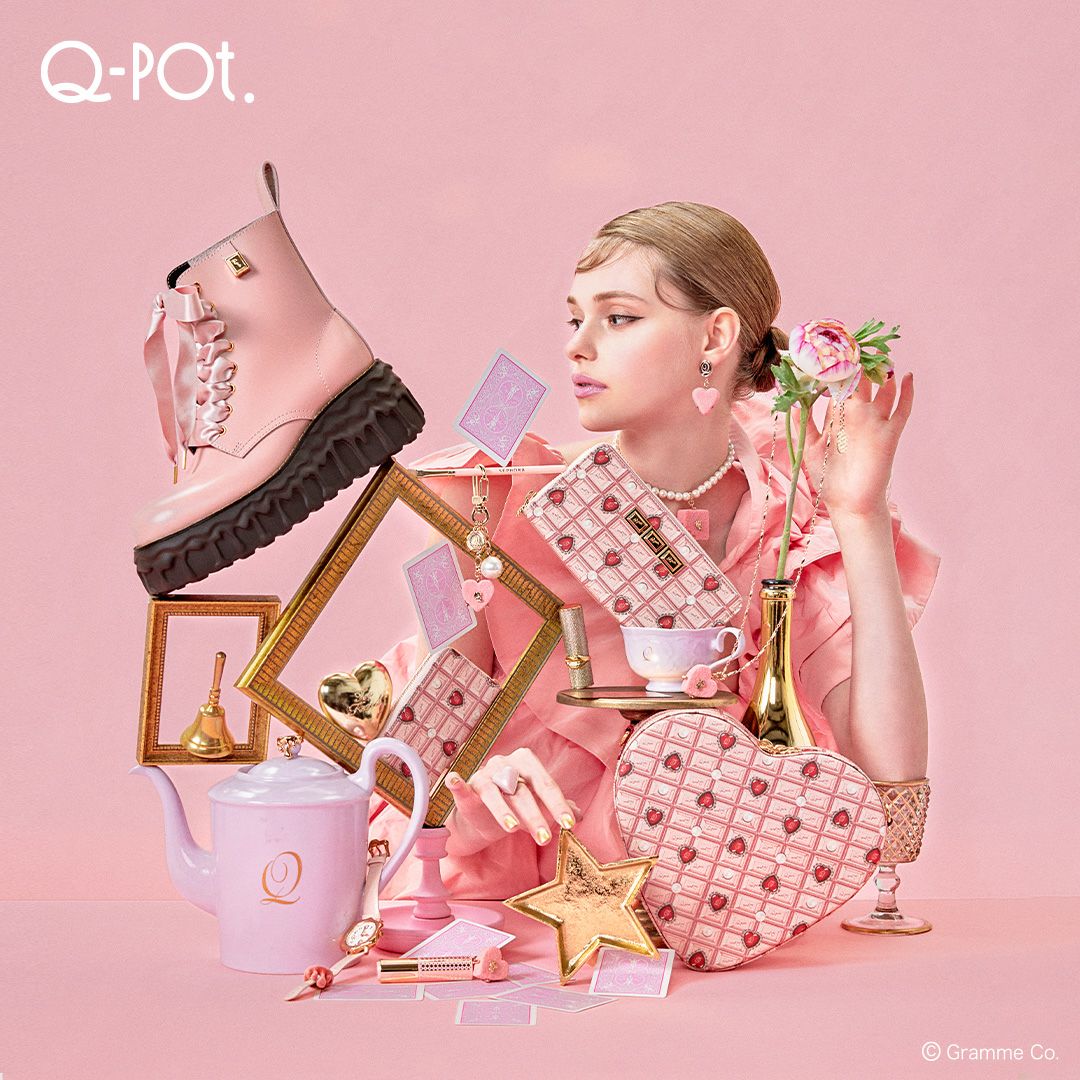 リュクス ハート ショコラ キーホルダー(ピンク) | Q-pot. ONLINE SHOP