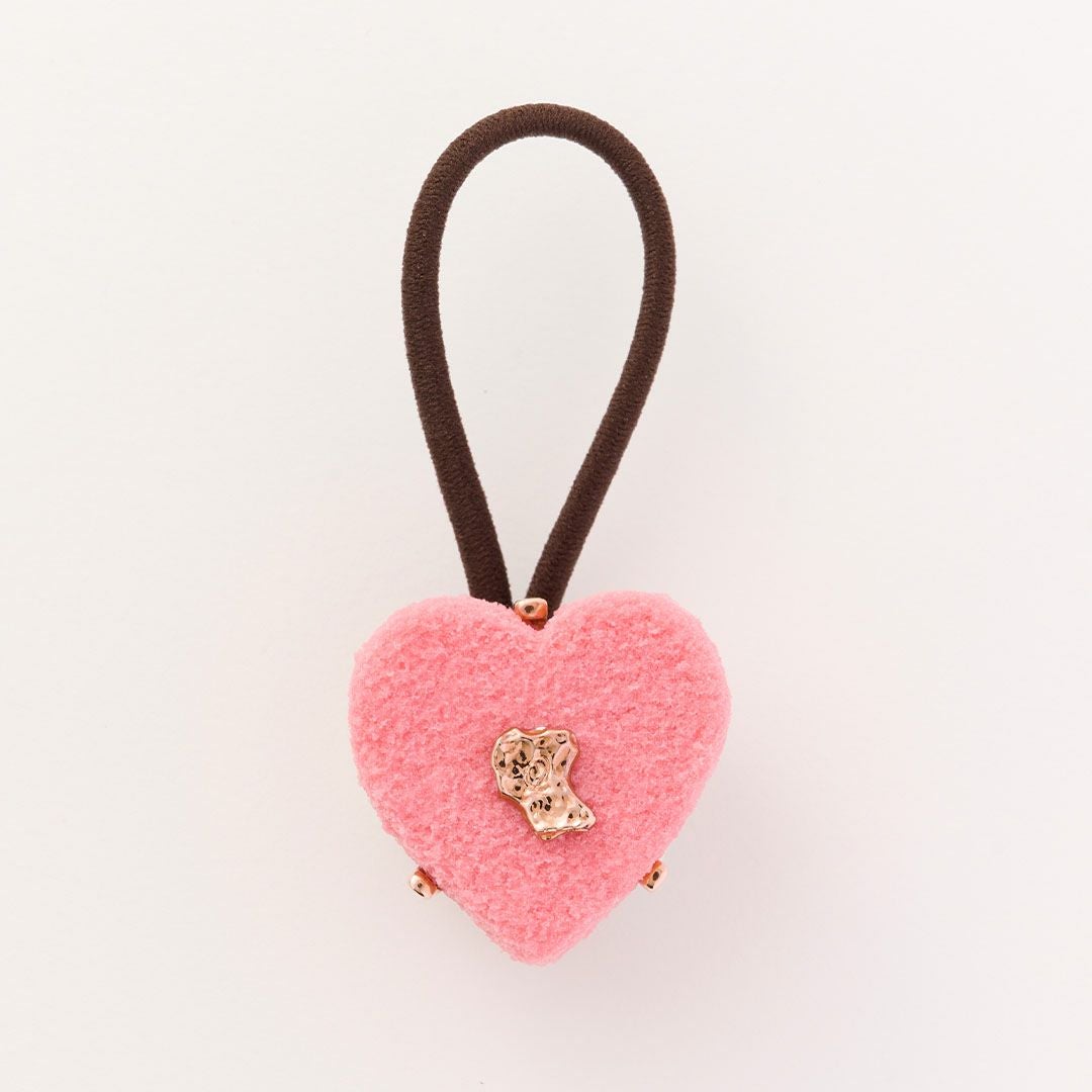 リュクス ハート ショコラ ヘアゴム(ピンク) | Q-pot. ONLINE SHOP