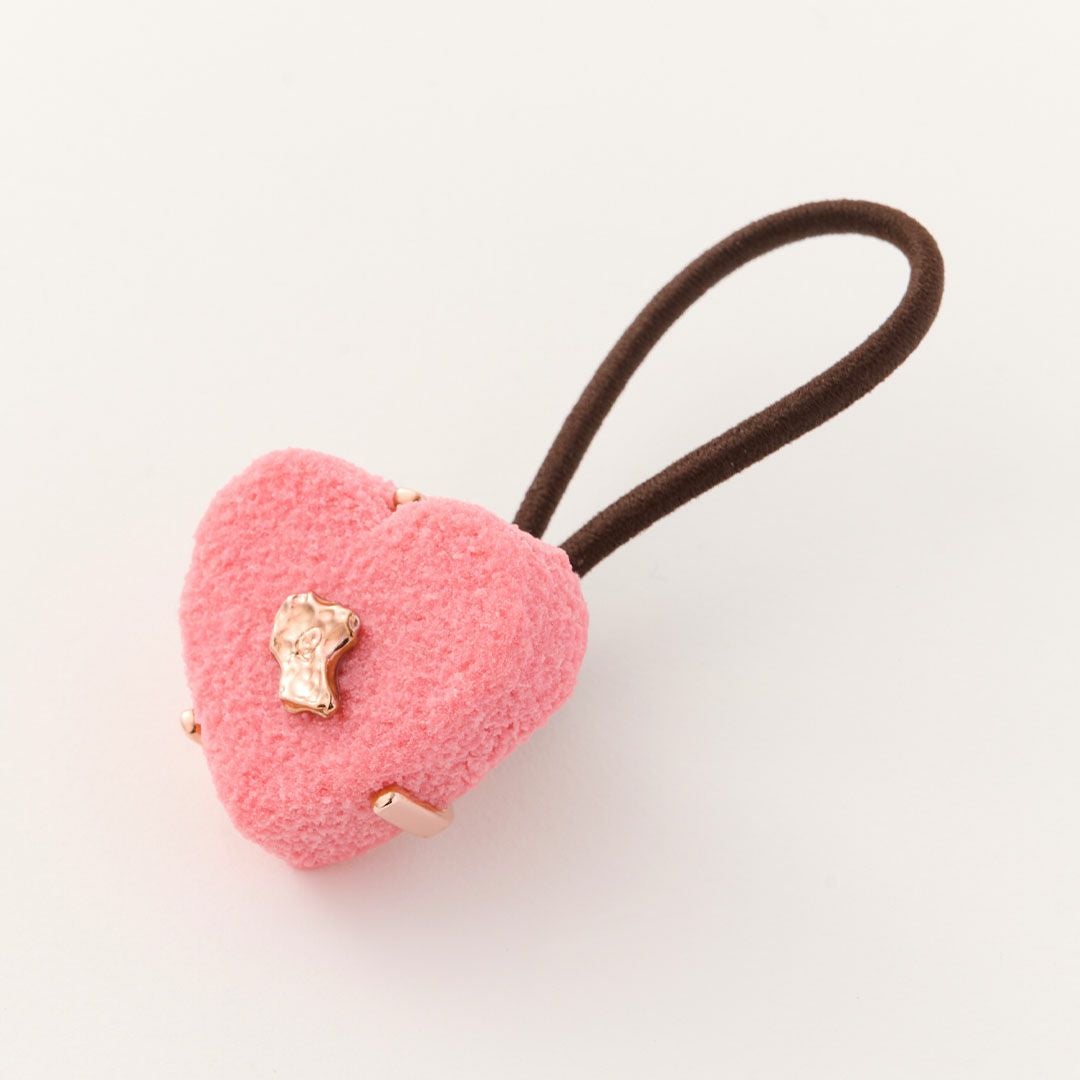 リュクス ハート ショコラ ヘアゴム(ピンク) | Q-pot. ONLINE SHOP