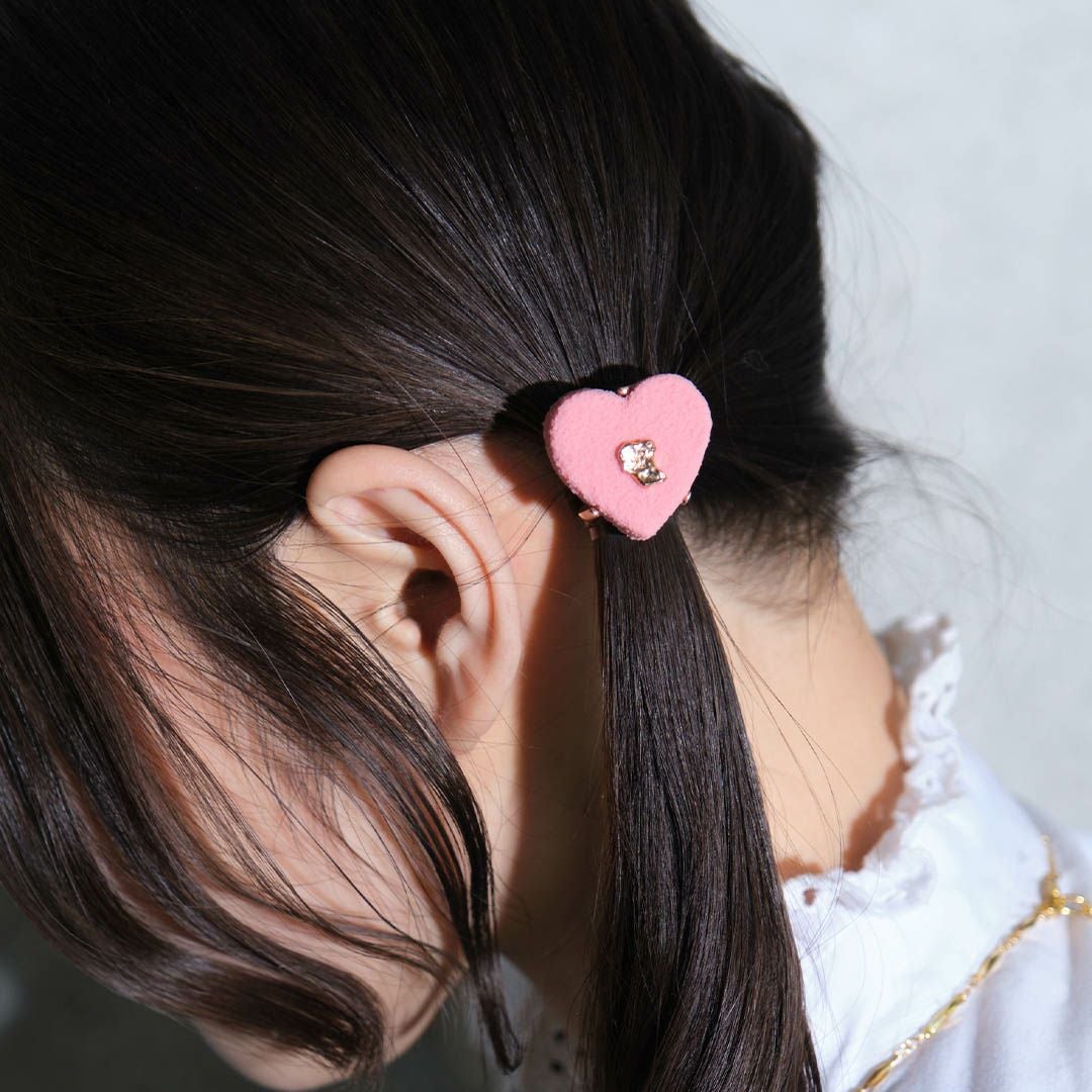 帯留め　薔薇　ヘアゴム　ピンク　ハート　チャーム　大人可愛い 楽天市場】送料無料 ヘアゴム レディース ヘアアクセサリー フラワー