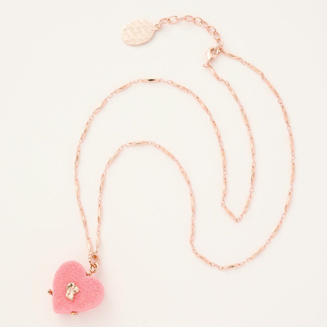 リュクス ハート ショコラ ネックレス(ピンク) | Q-pot. ONLINE SHOP