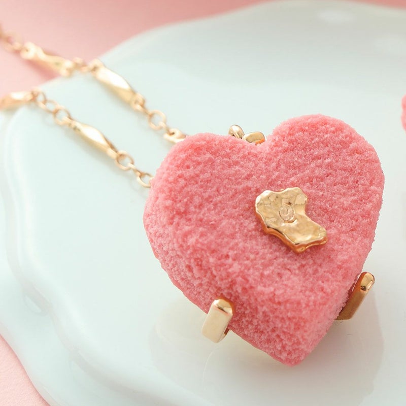 リュクス ハート ショコラ ネックレス(ピンク) | Q-pot. ONLINE SHOP
