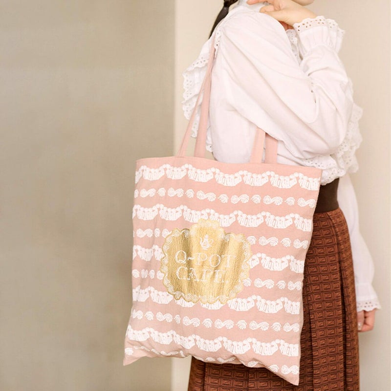 □Q-pot.CAFE.□ホイップクリーム ワッシャー トートバッグ | Q-pot 